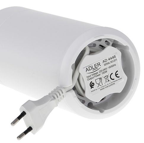 Кавомолка Adler AD 4446 white silver 75963115896 фото