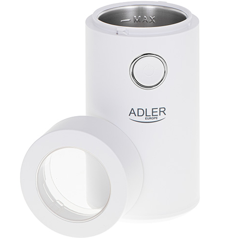 Кавомолка Adler AD 4446 white silver 75963115896 фото