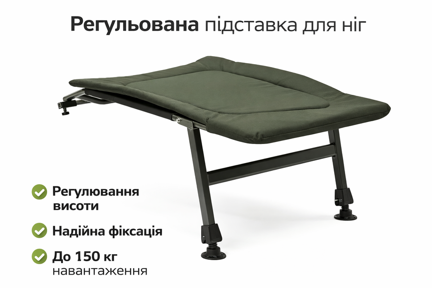 Підставка для ніг POD для крісел F5R / FK5, регульована, 150 кг elekro11 фото