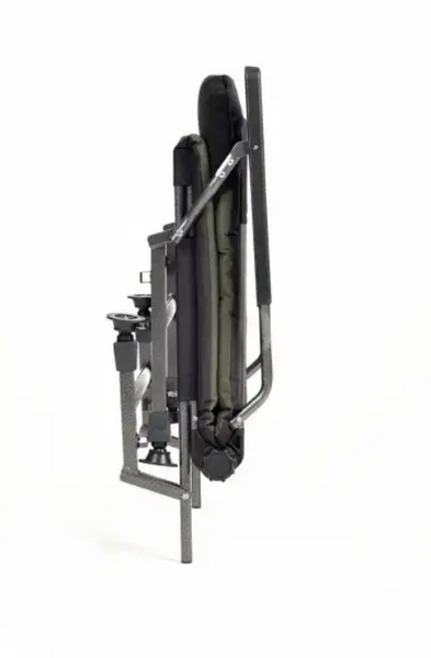 Крісло для риболовлі коропове M-Elektrostatyk FK5 ST/P NN, зі столиком і тримачем для вудки, регульована спинка, до 150 кг electro 9  фото