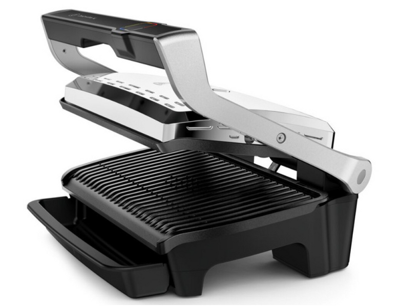 Електрогриль притискний Tefal OptiGrill Elite XL GC760D30, 2200 Вт, 16 програм, сенсор прожарки, антипригарні панелі 5696369652 фото