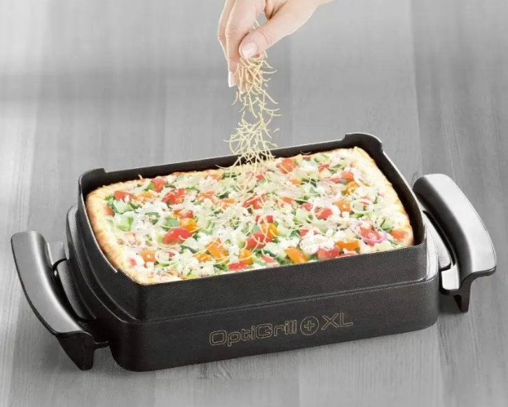 Форма для випічки Tefal OptiGrill+ XL XA726870, 2 л, литий алюміній, антипригарне покриття, підходить для GC722/GC724 015823001452 фото
