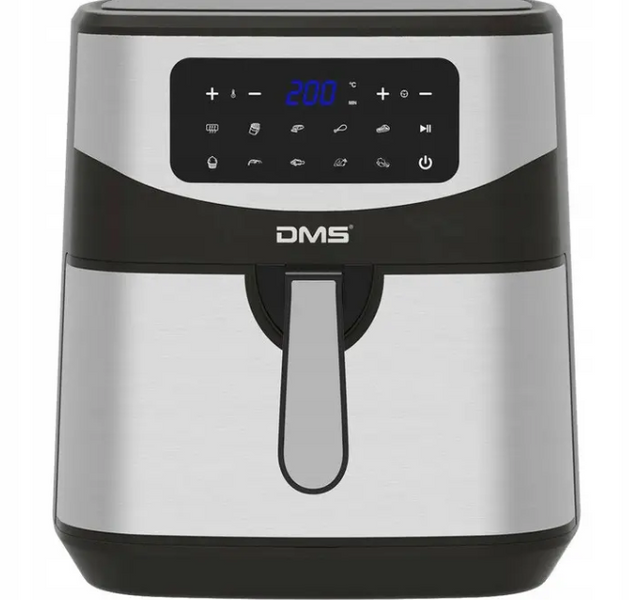 Фритюрниця DMS HF-7S XXXL &mdash; Air Fryer, 7 літрів, 1800 Вт, цифрове керування 244543 фото