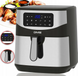 Фритюрниця DMS HF-7S XXXL &mdash; Air Fryer, 7 літрів, 1800 Вт, цифрове керування 244543 фото 1