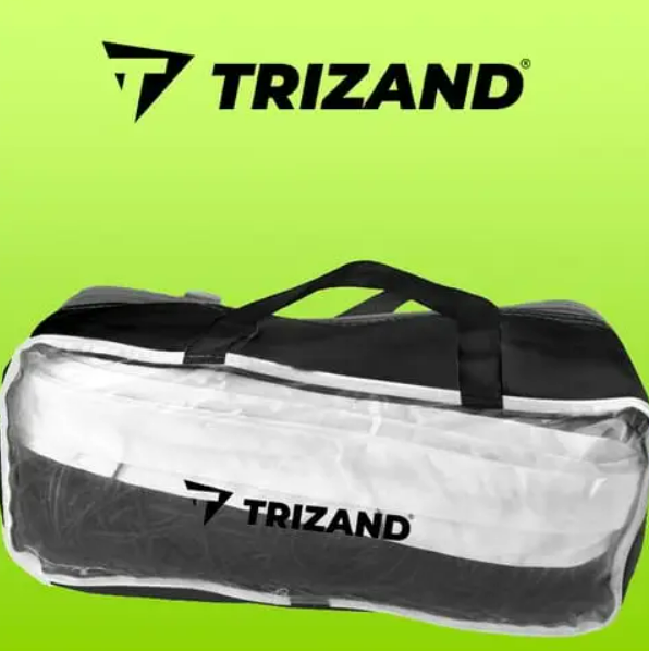 Волейбольна сітка Trizand 2851 з сумкою для транспортування | 9,5 &times; 1 м 242442 фото