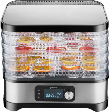 Сушарка для фруктів і овочів MalTec PerfectDry450W, 450 Вт, 5 лотків, електросушарка для продуктів, Польща maltec1 фото