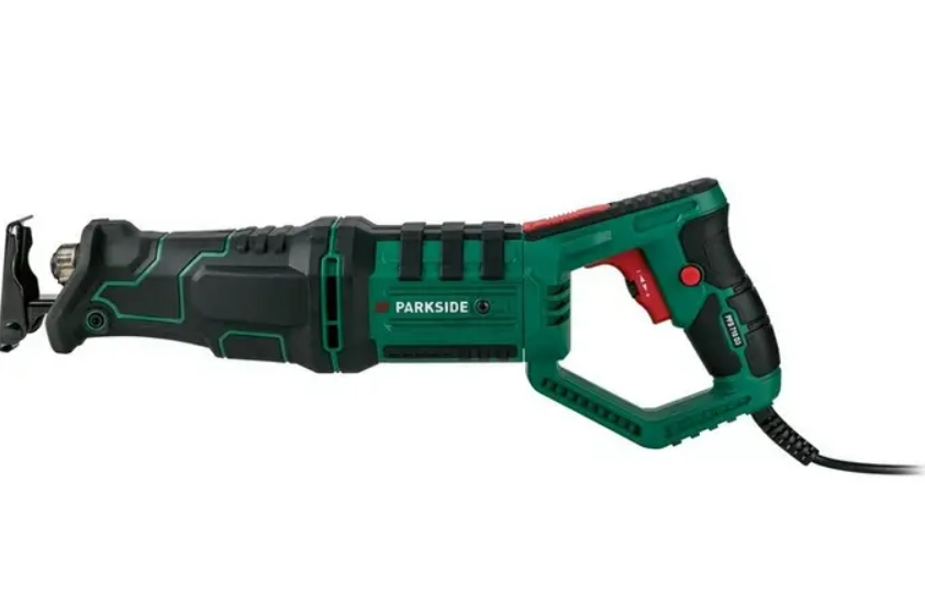 Шабельна пила Parkside PFS 710 D3, 710 Вт, 0&ndash;2800 об/хв, хід 20 мм, глибина різу 160 мм (дерево) / 8 мм (метал), кейс у комплекті parkside78 фото
