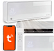 Повітряна завіса MalTec PT5800W-WH Wi-Fi 2000 Вт, PTC нагрівач, Tuya Smart, пульт, таймер, біла 115252 8777665554 фото 1