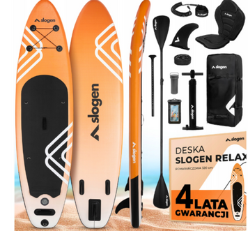 Надувна дошка SUP RELAX 320 см, 12-в-1, набір Slogen PRO з веслом, насосом та аксесуарами 34343434s фото