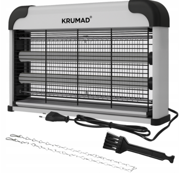 УФ-лампа для знищення комах Krumad KMDW117, 30 Вт, електрична пастка для мух, комарів та мошок 2323244T67 фото