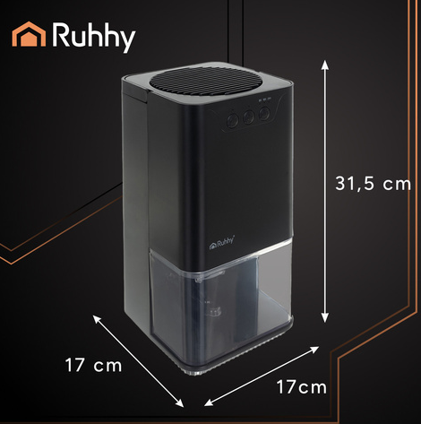 Осушувач повітря Ruhhy 26494, 36 Вт, резервуар 1,4 л 285245636 фото