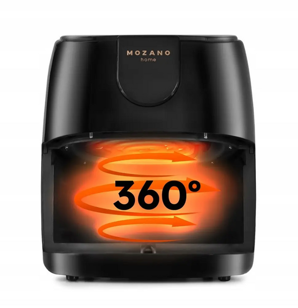 Мультипіч, аерофритюрниця Mozano Active Fryer AGD/FRY/01 Gold, 4 л, 1500 Вт &ndash; Золота ера здорового приготування 2421212 фото