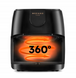 Мультипіч, аерофритюрниця Mozano Active Fryer AGD/FRY/01 Gold, 4 л, 1500 Вт &ndash; Золота ера здорового приготування 2421212 фото 6