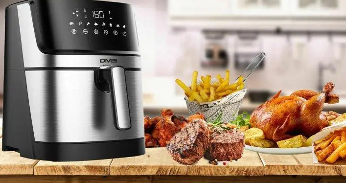 Багатофункціональна піч DMS HF-6E XXL з духовкою, система Air Fryer, функція Гаряче повітря 2034568877 фото