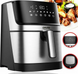 Багатофункціональна піч DMS HF-6E XXL з духовкою, система Air Fryer, функція Гаряче повітря 2034568877 фото 4
