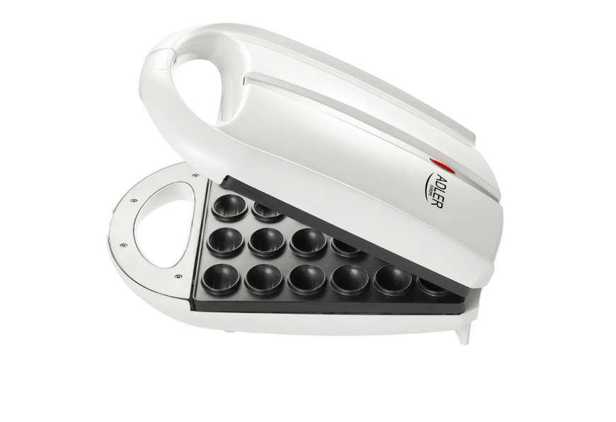 Горішниця Adler AD 3039B, XL формату, 24 шт за цикл, антипригарне покриття, 1600 Вт 36952523 фото