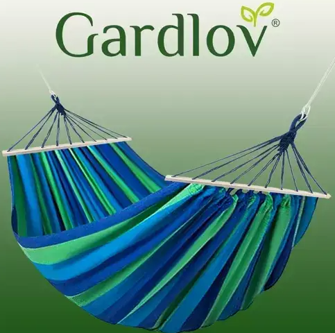 Садовий двомісний гамак Gardlov 21078 &mdash; 260&times;160 см, комфорт для двох 24444435 фото