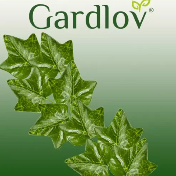 Штучний плющ-гірлянда Gardlov 19735 &mdash; 25,2 м зелені для дому, саду та декору 3533444 фото