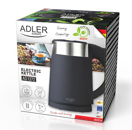 Міні електрочайник Adler AD 1372 254569674852 фото