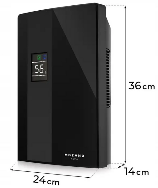Осушувач повітря Mozano Dry Comfort 90 Вт 2200 мл 98756321589 фото