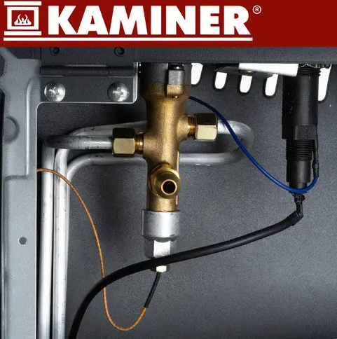 Газовий балонний обігрівач Kaminer CZ 26158, 4200 Вт, 3 режими, до 60 м&sup2;, шланг і редуктор у комплекті, складна версія SLIM 19516512365 фото