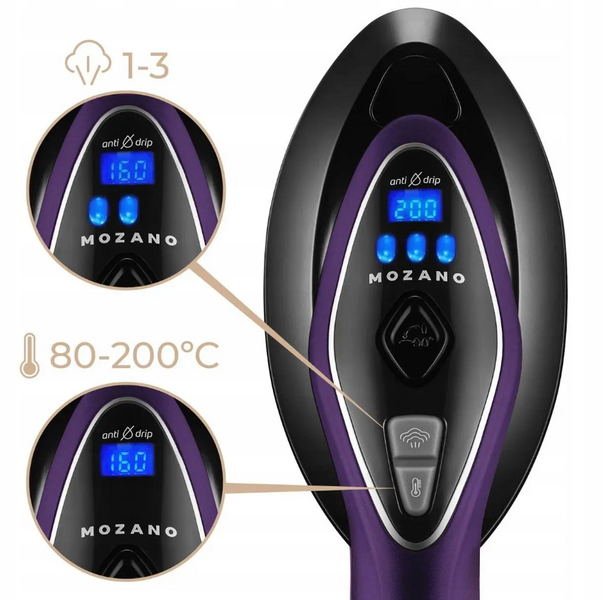 Прасувальна система Mozano 3в1 Ultra Care 2500 Вт AGD/ST/01#FIOLET 3698752159 фото