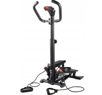 Степпер Crivit Twist Stepper 373943 &mdash; тренажер для рук і ніг з LCD-дисплеєм та еспандерами 354325 фото