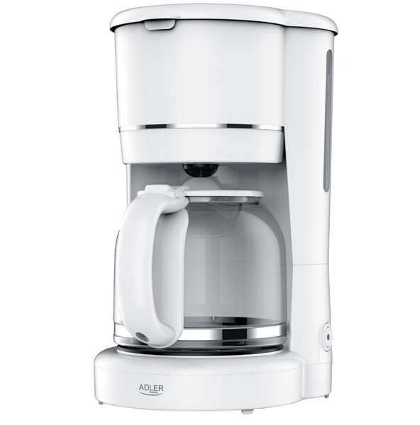 Кавоварка крапельна Adler AD 4383 White, 1,5 л, 12 чашок, підтримка тепла, знімний фільтр 458752547 фото