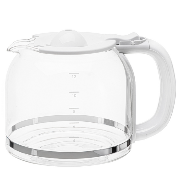 Кавоварка крапельна Adler AD 4383 White, 1,5 л, 12 чашок, підтримка тепла, знімний фільтр 458752547 фото