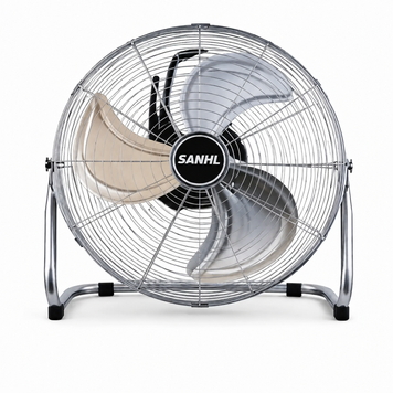 Підлоговий вентилятор Sanhl FE-45 100 Вт, 45 см, металевий, 3 швидкості, регулювання нахилу вент фото
