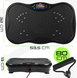 Вібраційна платформа Scoopes 115074 BodyWave Lite 150 Вт до 150 кг | Віброплатформа Bluetooth, 5 програм, пульт, еспандери 12345678 фото 1