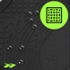 Вібраційна платформа Scoopes 115074 BodyWave Lite 150 Вт до 150 кг | Віброплатформа Bluetooth, 5 програм, пульт, еспандери 12345678 фото 4