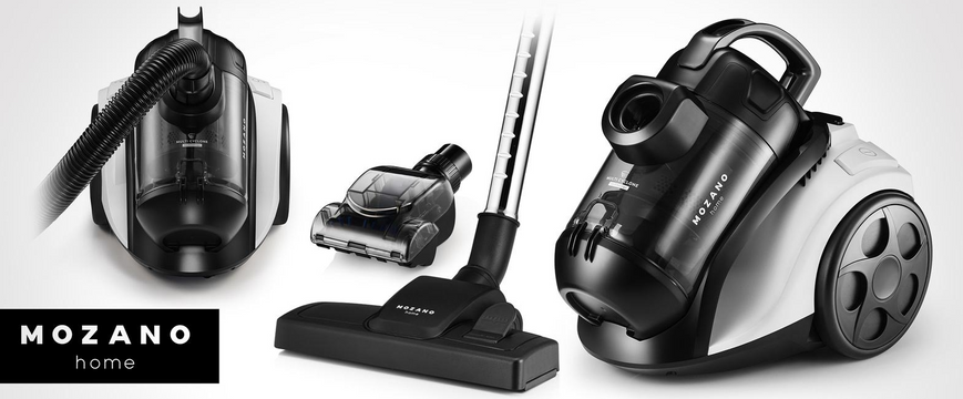 Пилосос Mozano Smart Cyclonic 4000 Вт AGD/ODK/B/02#BIAL 8025694213 фото