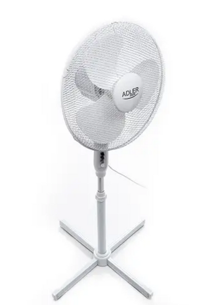 Підлоговий вентилятор Adler AD 7305 &mdash; 90 Вт, лопасті &Oslash; 40 см, 3 швидкості 2323322 фото