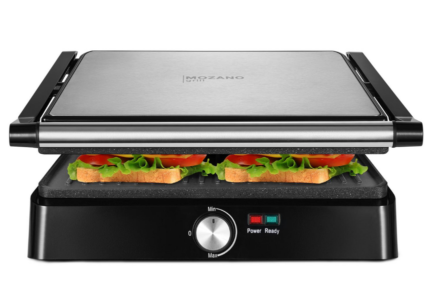 Розкладний електрогриль Mozano 2200W AGD/GR/001  2034345705 фото