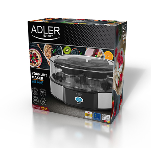 Йогуртниця Adler AD 4476 85462139413 фото