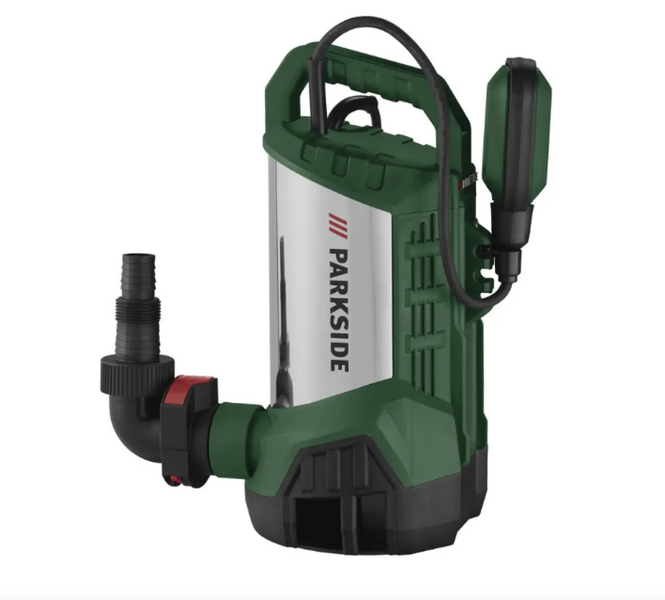 Занурювальний насос для чистої та брудної води Parkside PTPS 1100 B2 (20 000 л/год) 3434434 фото