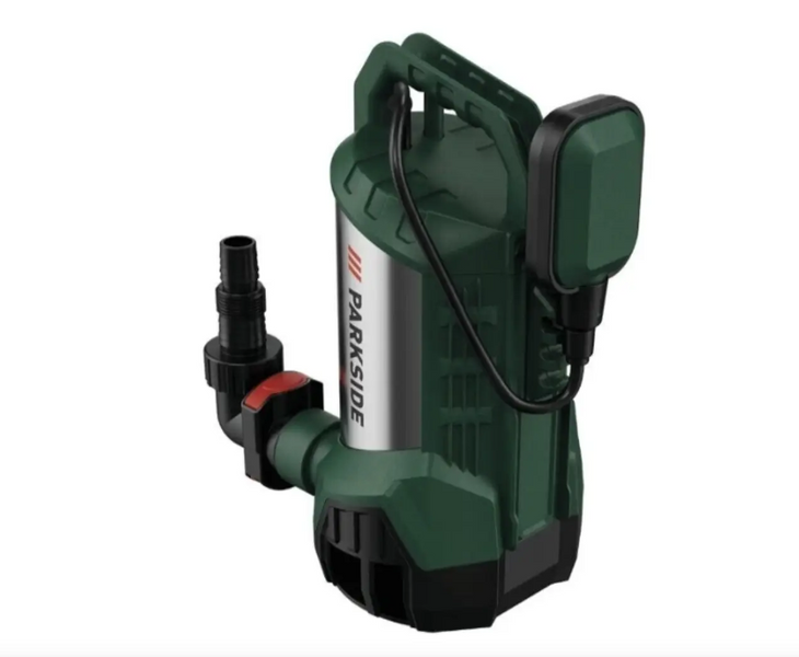 Занурювальний насос для чистої та брудної води Parkside PTPS 1100 B2 (20 000 л/год) 3434434 фото
