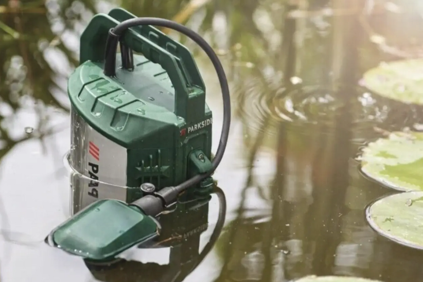 Занурювальний насос для чистої та брудної води Parkside PTPS 1100 B2 (20 000 л/год) 3434434 фото