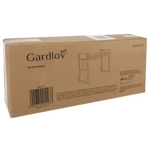 Складаний садовий стілець-органайзер GARDLOV 23731 &mdash; 3-в-1: табурет, наколінник, сумка для інструментів 3432222 фото