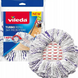 Змінна насадка для швабри Vileda Turbo 3in1 Microfibre &mdash; трикутна форма, глибоке очищення без хімії 456665455 фото 1