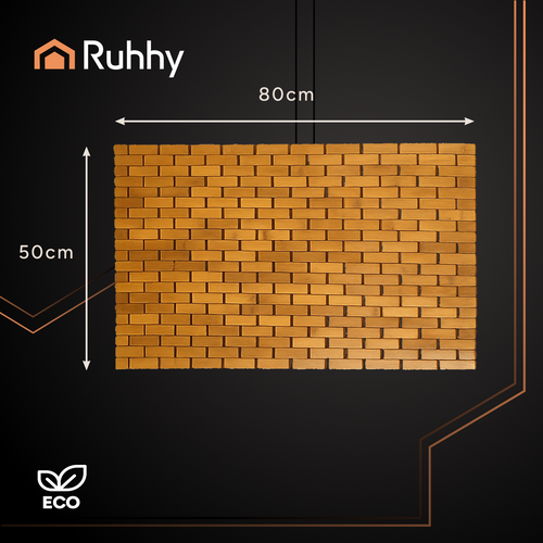 Бамбуковий килимок для ванної кімнати Ruhhy 26048 00026048 фото