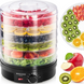 Сушарка-дегідратор Mozano Food Dehydrator &mdash; 500 Вт, 5 піддонів, механічне регулювання температури 343233245 фото 6