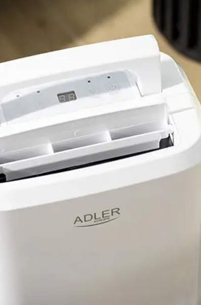 Осушувач повітря Adler AD 7861 компресорний 10 л/добу | Осушувач вологи з LCD, гігростатом, таймером і баком 2 л 4532333444 фото