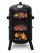 Коптильня 3в1 MalTec Curron SmokeHouse GM8000 108085, вугільний гриль, мангал, вогнище, з термометром 83645387 фото 4