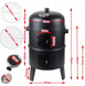 Коптильня 3в1 MalTec Curron SmokeHouse GM8000 108085, вугільний гриль, мангал, вогнище, з термометром 83645387 фото 6