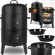 Коптильня 3в1 MalTec Curron SmokeHouse GM8000 108085, вугільний гриль, мангал, вогнище, з термометром 83645387 фото 1