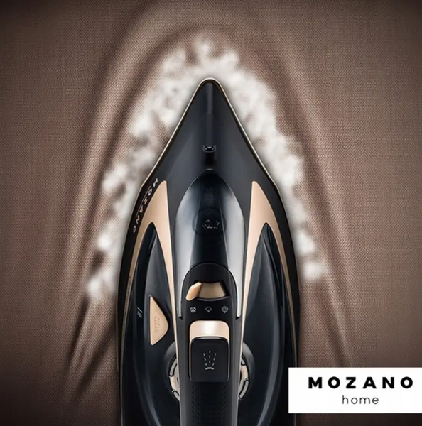 Безпровідна парова праска Mozano Ultimate Smooth 2600 Вт з керамічною підошвою 321895624 фото