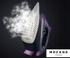 Безпровідна парова праска Mozano Ultimate Smooth 2600 Вт з керамічною підошвою AGD/ZEL/01#FIOLET   9852364785 фото 6