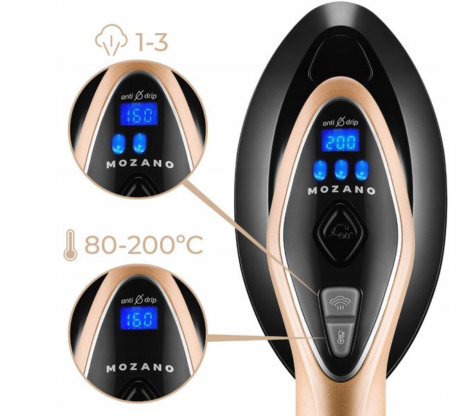Парова станція 2в1 Mozano Smart Care Steamer 2500 Вт AGD/ST/02#ZLOTY 285463180 фото